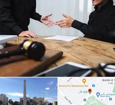 وکیل شرکت در فلکه گاز شیراز