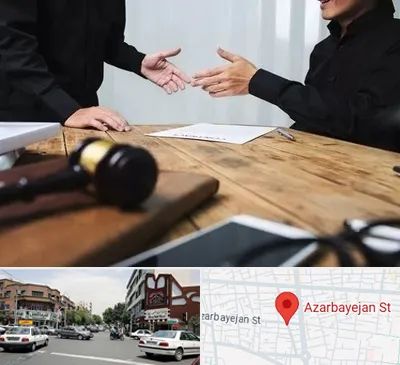وکیل شرکت در خیابان آذربایجان