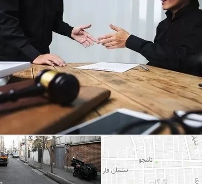 وکیل شرکت در خیابان نامجو