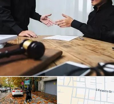 وکیل شرکت در خیابان فلسطین