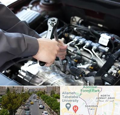 تعمیرگاه شبانه روزی در شهران