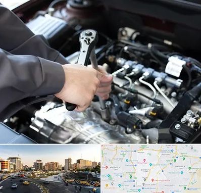 تعمیرگاه شبانه روزی در منطقه 7 تهران