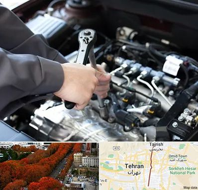 تعمیرگاه شبانه روزی در ولیعصر