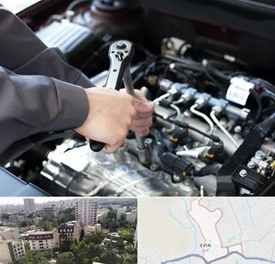 تعمیرگاه شبانه روزی در اوین