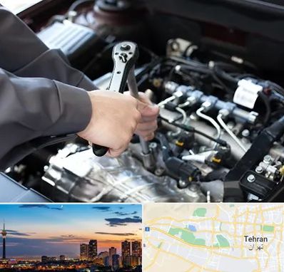 تعمیرگاه شبانه روزی در غرب تهران