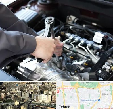 تعمیرگاه شبانه روزی در مرزداران