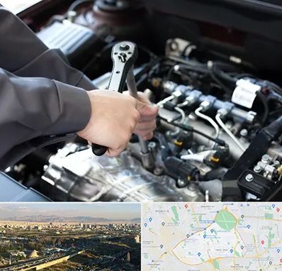 تعمیرگاه شبانه روزی در منطقه 19 تهران