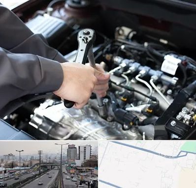 تعمیرگاه شبانه روزی در بلوار ارتش