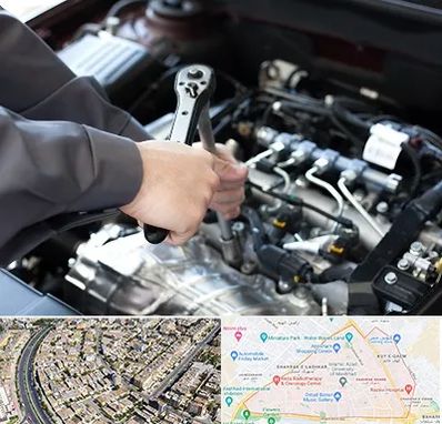 تعمیرگاه شبانه روزی در شهرک غرب مشهد