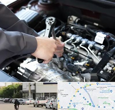 تعمیرگاه شبانه روزی در قدوسی شرقی شیراز