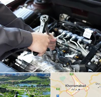 تعمیرگاه شبانه روزی در خرم آباد