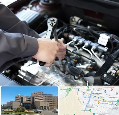 تعمیرگاه شبانه روزی در صیاد شیرازی مشهد