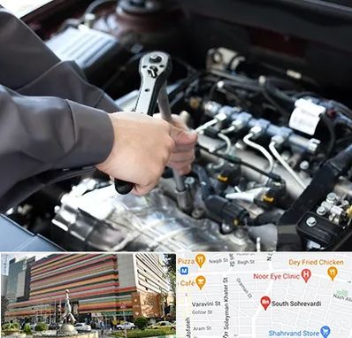 تعمیرگاه شبانه روزی در سهروردی