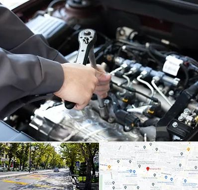 تعمیرگاه شبانه روزی در میرداماد