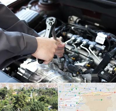 تعمیرگاه شبانه روزی در منطقه 13 تهران