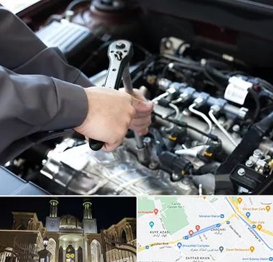 تعمیرگاه شبانه روزی در زرگری شیراز