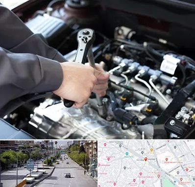 تعمیرگاه شبانه روزی در خیابان زند شیراز