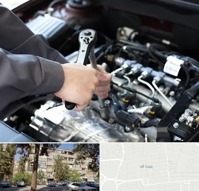 تعمیرگاه شبانه روزی در دولت آباد