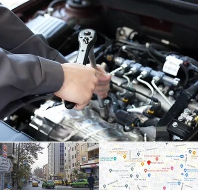 تعمیرگاه شبانه روزی در فاطمی