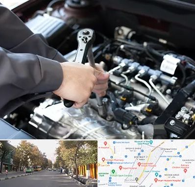 تعمیرگاه شبانه روزی در شریعتی