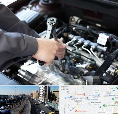 تعمیرگاه شبانه روزی در پیروزی