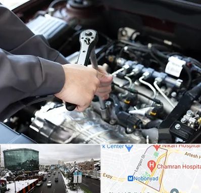 تعمیرگاه شبانه روزی در اقدسیه