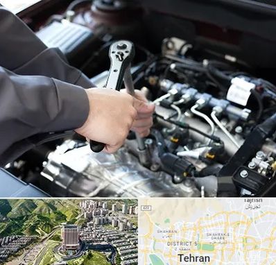 تعمیرگاه شبانه روزی در شمال تهران