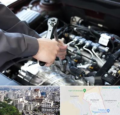 تعمیرگاه شبانه روزی در ولنجک