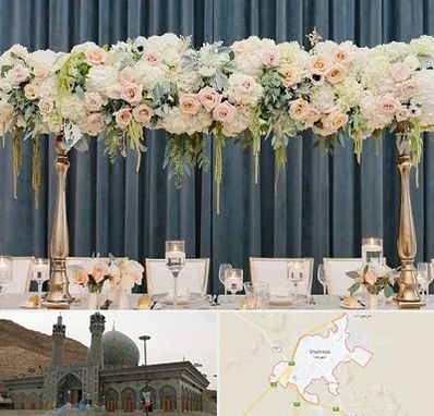 گل آرایی تالار در شهرضا