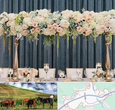 گل آرایی تالار در تالش