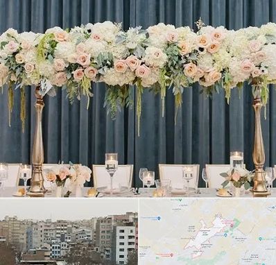 گل آرایی تالار در محمد شهر کرج