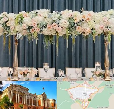 گل آرایی تالار در خوی