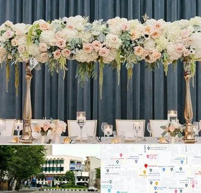 گل آرایی تالار در طالقانی