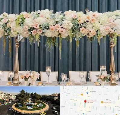 گل آرایی تالار در هفت حوض