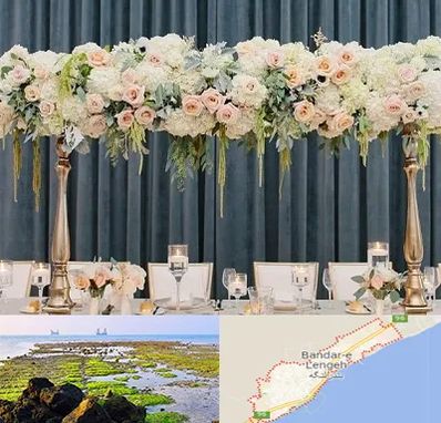 گل آرایی تالار در بندرلنگه