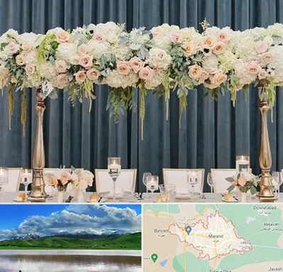 گل آرایی تالار در مرند