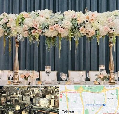 گل آرایی تالار در مرزداران