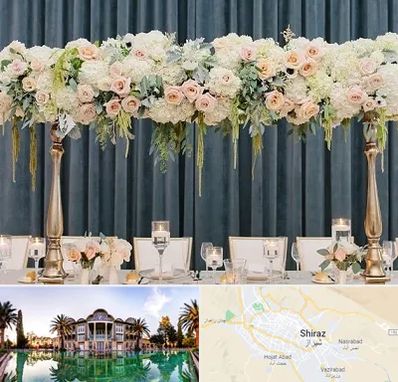 گل آرایی تالار در شیراز