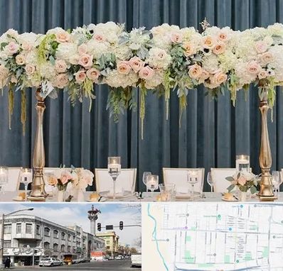 گل آرایی تالار در 17شهریور