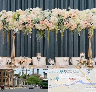 گل آرایی تالار در پاکدشت
