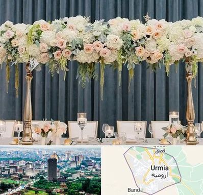 گل آرایی تالار در ارومیه
