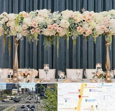 گل آرایی تالار در ستاری