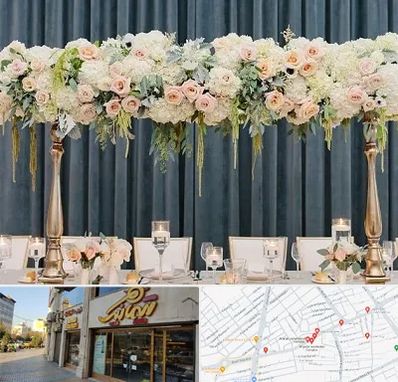 گل آرایی تالار در عطاران قم