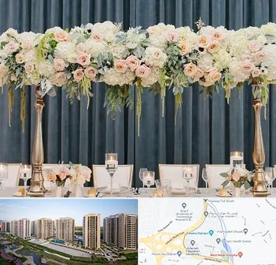 گل آرایی تالار در المپیک