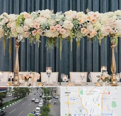 گل آرایی تالار در ستارخان