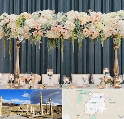 گل آرایی تالار در مرودشت