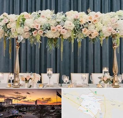 گل آرایی تالار در قوچان