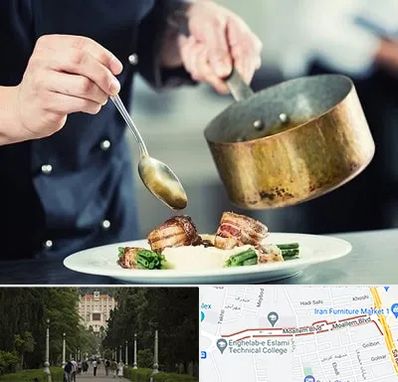 آموزشگاه آشپزی در بلوار معلم رشت