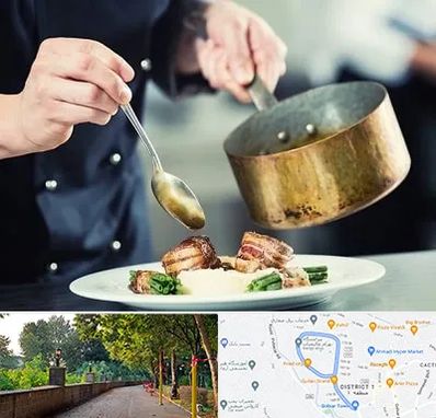 آموزشگاه آشپزی در فلکه گاز رشت