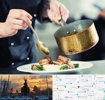 آموزشگاه آشپزی در میدان حر